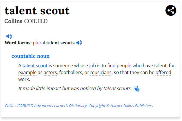 talent scout