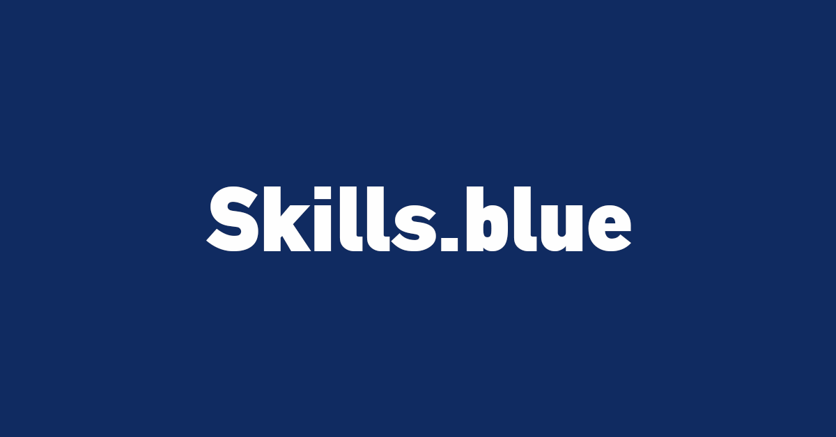 Skills.blue