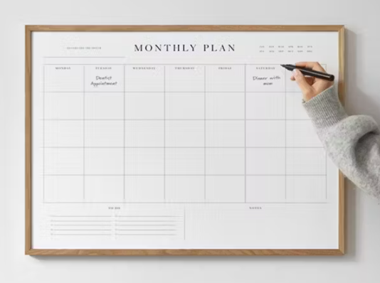 Human resources managers always use a daily planner